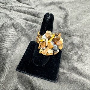 Vintage EarthTone Rock | Stone Ring